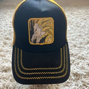 Retired Dragon Ball Z Gotenks Black/Yellow Trucker